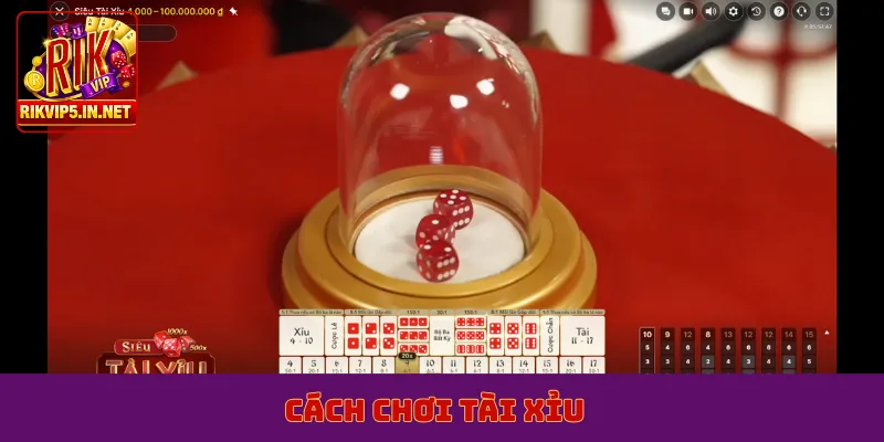 cách chơi tài xỉu